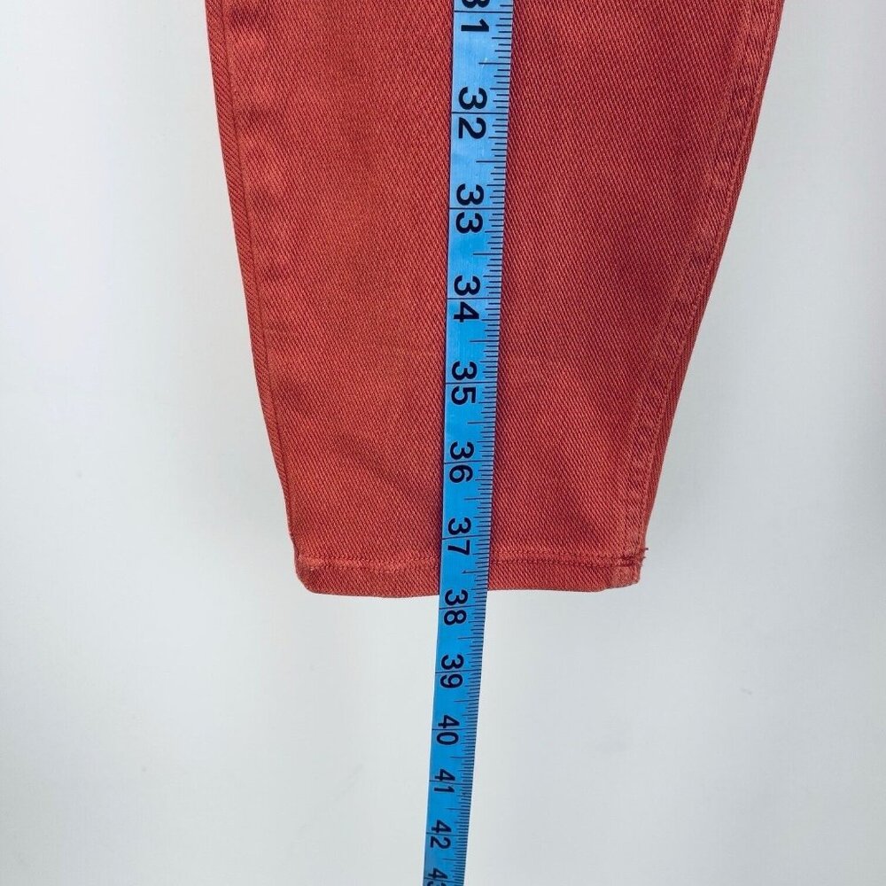 Spanx Leggins Pants Size XL Women’s Ankle Jeanish Island Orange Flawed - Picture 8 of 12